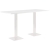 Table haute Stan H112 180x90 - blanc & blanc