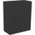 Comptoir mini box H110 90x45 - noir