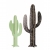 Totem Kactus S + M - vert écorce