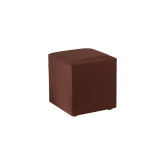 Pouf POP carré 40 - Chocolat