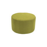 Pouf Tweed rond 70 - Anis