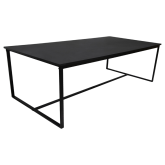 Table Krea H75 240x120 - Noir