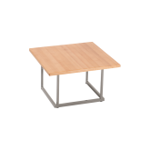 Table basse Grog carrée H45 - 75x75 cm