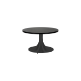 Table Stacy H35 Dia70 - noir & noir