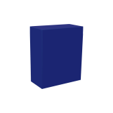 Mini box H110 90x45 - bleu