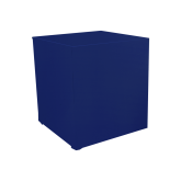 Kub box H110 100x100 - Bleu