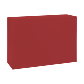 Comptoir box H110 150x50 - Framboise