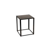 Table Kadra H73 60x60 - Noir
