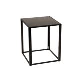 Table Kadra H73 60x60 - Noir