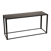 Table Kadra H73 150x50 - Noir