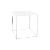 Table Kadra H105 - 100x100 Blanc