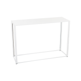 Table Kadra H105 - 150x50 Blanc
