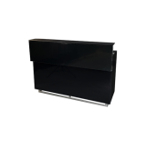Comptoir H110 150x50 - noir