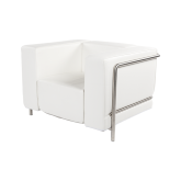 Fauteuil Steel - White