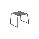 Table Moli H60 62x49 - gris anthracite