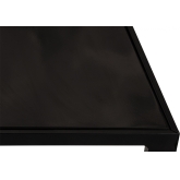Table Kadra H90 60x60 - Noir
